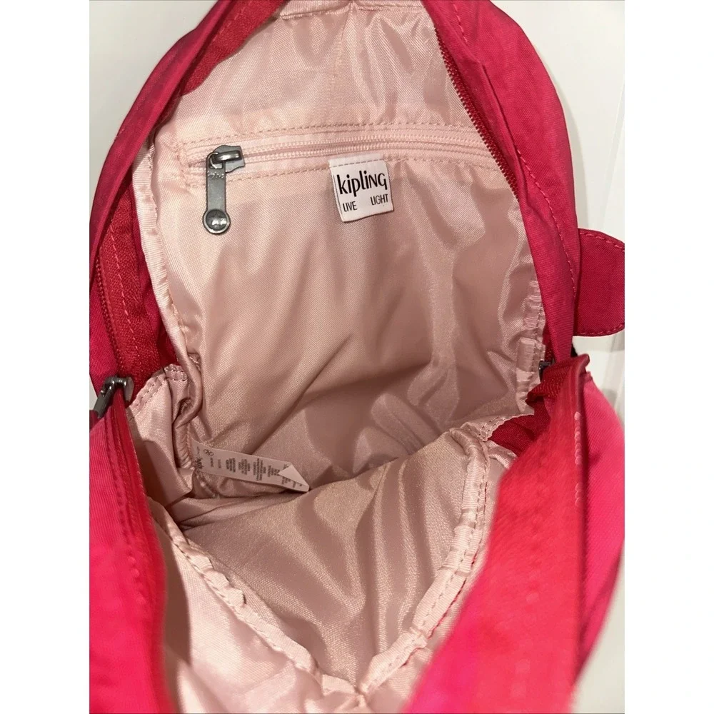Kipling Faster Ergonomic Kids Backpack‎ 7L True Pink School Travel